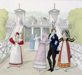 Die Rutschbahn auf dem Jahrmarkt im Salle de l