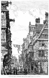Die Frankfurter Judengasse, ca. 1860-70