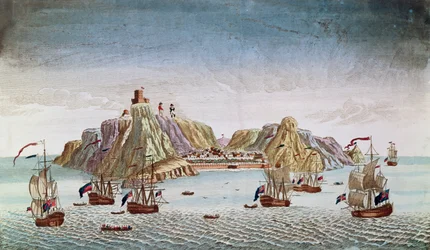 Die Insel St. Helena, Exilort von General Napoleon Bonaparte (1769-1821)