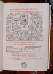 Die jüdischen Ärzte: Isaac, Constantine und Ali Abbas, veröffentlicht in Lyon, 1515
