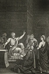 Die letzten Momente des Sokrates