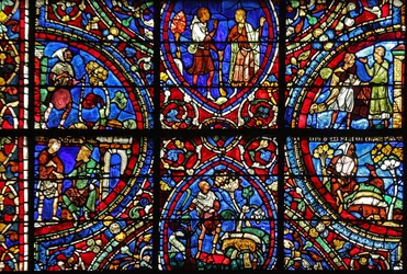 Das Fenster des verlorenen Sohnes: verschiedene Szenen