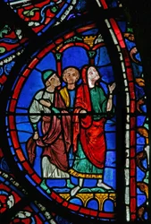 Das St. Thomas Fenster: Eine Gruppe