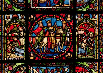 Die Heiligen Drei Könige (Detail)