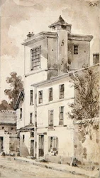 Der Turm, in dem Louis-Jacques Daguerre seine Entdeckungen machte