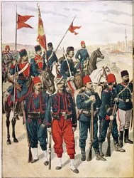 Die türkische Armee während des Balkankrieges, 1912-13