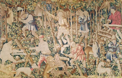 Die Holzfäller, Tournai Werkstatt