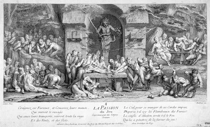 Die Leidenschaft für das Spiel, ausgedrückt durch Satyrspieler