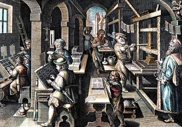 Der Buchdruck (Druckerei)