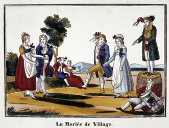 Die Dorfbraut - Bild von Epinal