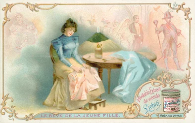 Der Traum des jungen Mädchens