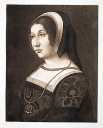 Margaret Tudor, Tochter von Heinrich VII., Königin von Schottland, um 1520
