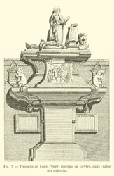 Grabmal von Louis Potier, Marquis de Gesvres, in der Kirche der Celestins