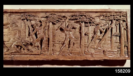 Holzhandel aus Brasilien, ca. 1550