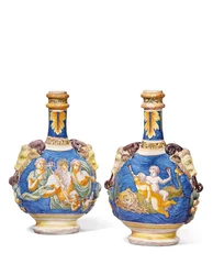 Zwei Kürbisse, Nevers, ca. 1680-1700