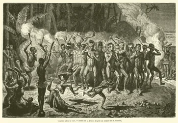 Ein Pilou-Pilou in der Nacht