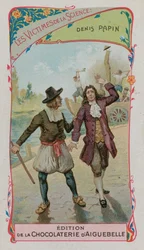 Opfer der Wissenschaft: Denis Papin, französischer Physiker, Mathematiker und Erfinder (1647-ca. 1712)