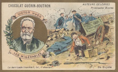 Victor Hugo, französischer Dichter, Dramatiker, Schriftsteller und Romanautor, Autor von „Les Miserables“