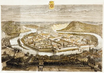 Ansicht von Besançon, Frankreich