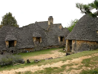 Ansicht der Cabanes de Breuil