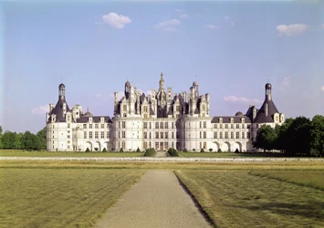 Ansicht der Nordwestfassade, 1519-46