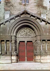 Ansicht des Portals