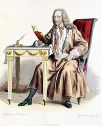 Voltaire - in Ed. Mennechet, „Le Plutarque français“
