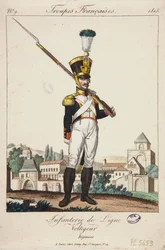 Voltigeur der Linieninfanterie, französische Truppen Nr. 9