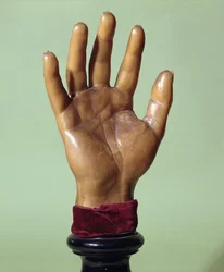 Wachsguss der Hand von Jean-Baptiste Troppmann (1848-1970) 1869