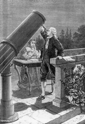 William Herschel (1738-1822) entdeckt den Planeten Uranus