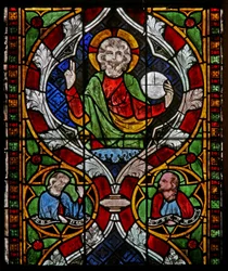 Fenster N-chapA mit Christus