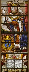 Fenster mit Henri de Bourbon