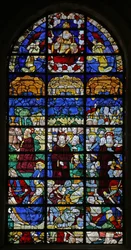 Fenster mit Passionsszenen