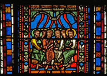 Fenster s2-C, Pfingsten darstellend