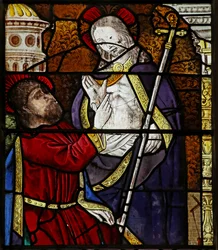 Fenster s3, St. Thomas - der Zweifler