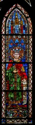 Fenster w15, Kaiser Heinrich II. darstellend