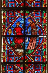Fenster w207, die Kindheit Abels? darstellend