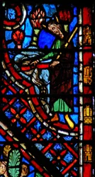 Moses am Felsen von Horeb