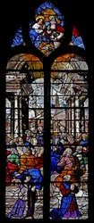 Fenster w5 zeigt Pfingsten