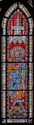 Fenster w7 mit Ludwig, Sohn von Lothar II