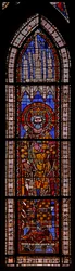 Fenster w9 mit Karl dem Großen