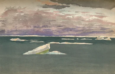 Am Rande des Eises - Aufziehender Sturm, 14. September 1893, 1897