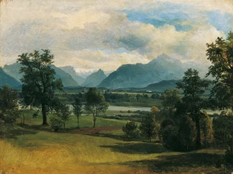 Blick auf Liefering