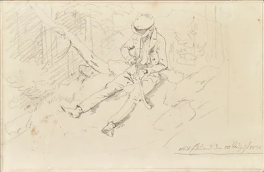 Jüngling mit Schirmmütze