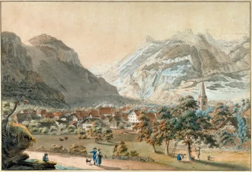 Das Dorf Bex