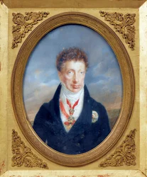 Karl Ludwig von Österreich-Teschen - Erzherzog Karl von Österreich (1771-1847), Herzog von Teschen von Lieder, Friedrich Johan Gottlieb (1780-1859), ca. 1823