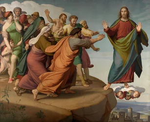 Christus entkommt den Pharisäern