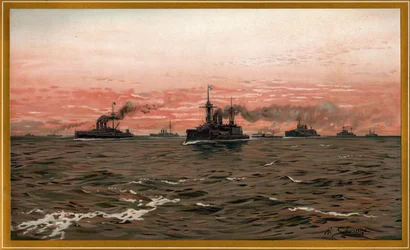 Das Werk ist gemeinfrei, da der Autor 1913 gestorben ist.