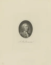 Porträt des Komponisten Jean-Philippe Rameau 1683-1764, 1802