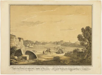 Ruinen des Tempels des Jupiter in Agrigent